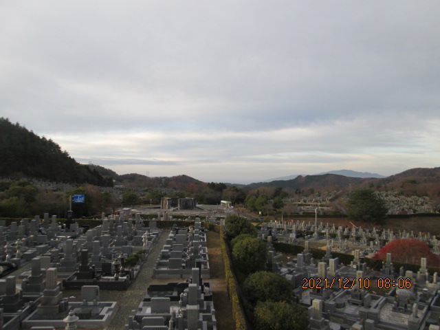 11区7番墓所から（南西方向）