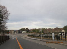 バス通り・モニュメント方向