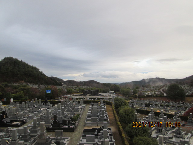 11区7番墓所から（南西方向）