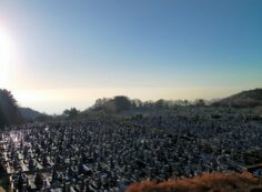 11区1番墓所から（南西方向）