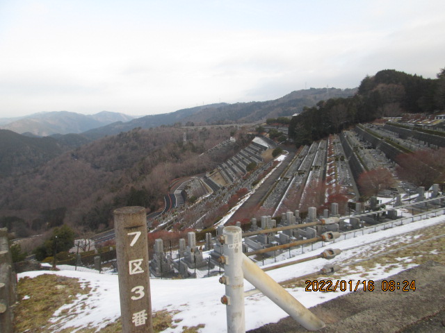 7区3番上段駐車場からの風景①