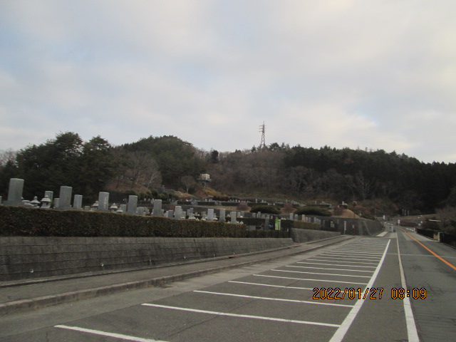 バス通り（北東方向）北口バス停方向