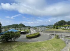 霊園北入り口から風景　