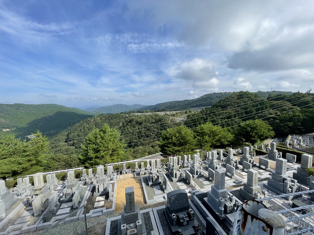 8区4番枝道から（北）風景