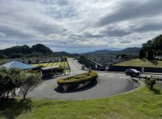 霊園北入り口から風景　