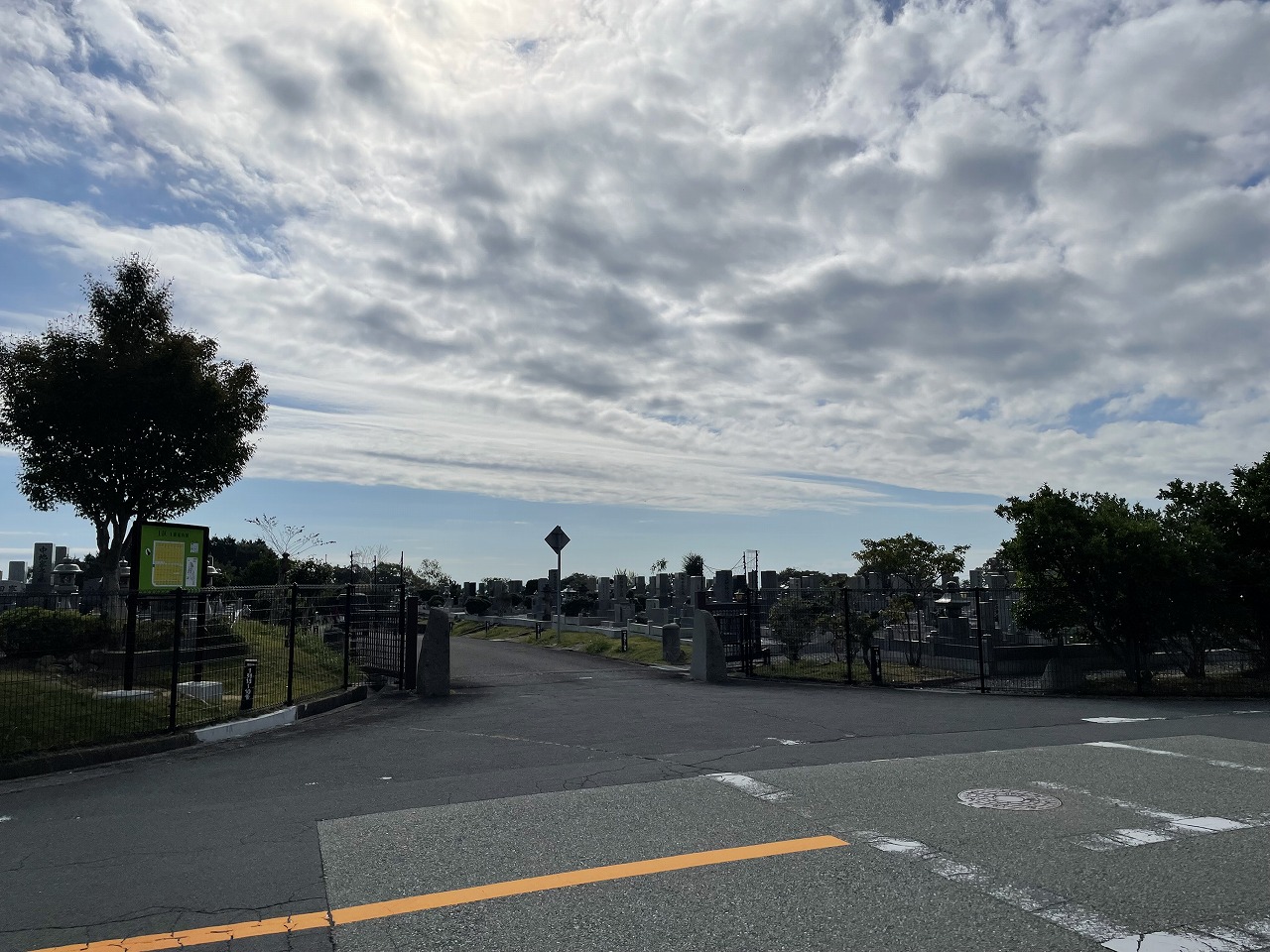 バス通り（南向き）1区4/6番墓所