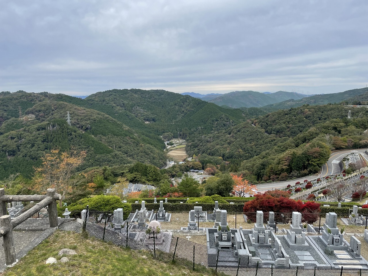 7区3番上段駐車場からの風景②