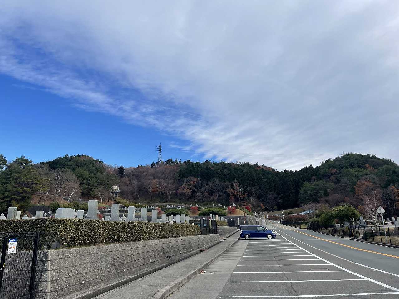 バス通り（北東向き）北口方向