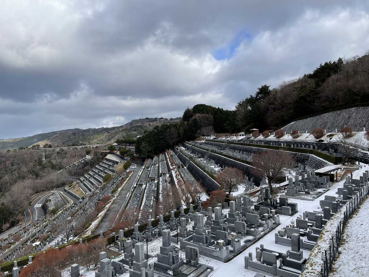 7区3番上段駐車場からの風景