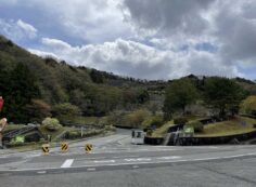 5区バス停からの風景