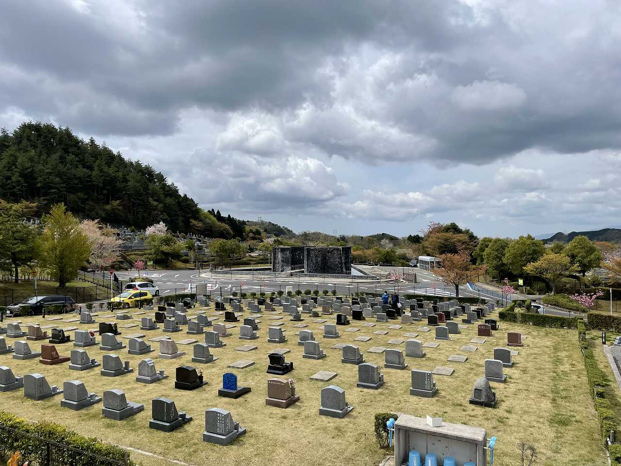 11区10番芝生墓所風景①