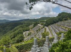 7区3番階段墓所からの風景①