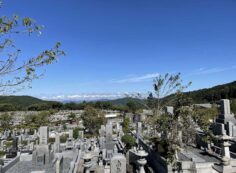 2区墓所からの風景②