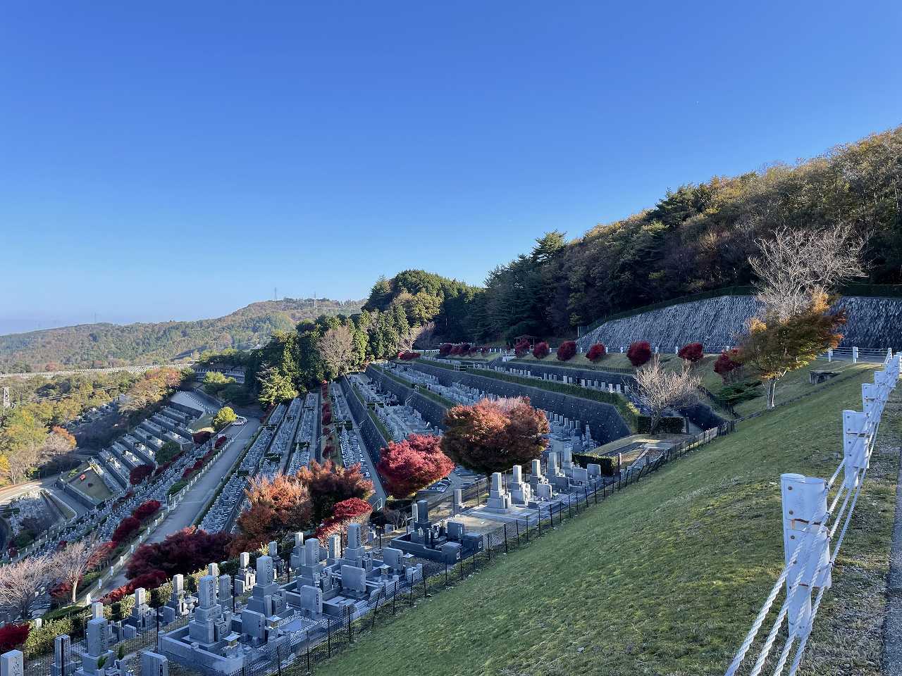 7区3番上段駐車場からの風景①