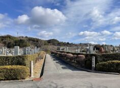 3区墓所から（北東向き）風景