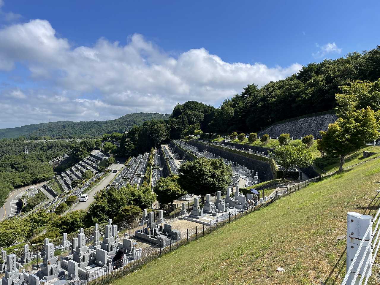 7区3番上段駐車場からの風景①