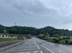 バス通り（北東向）北口方向