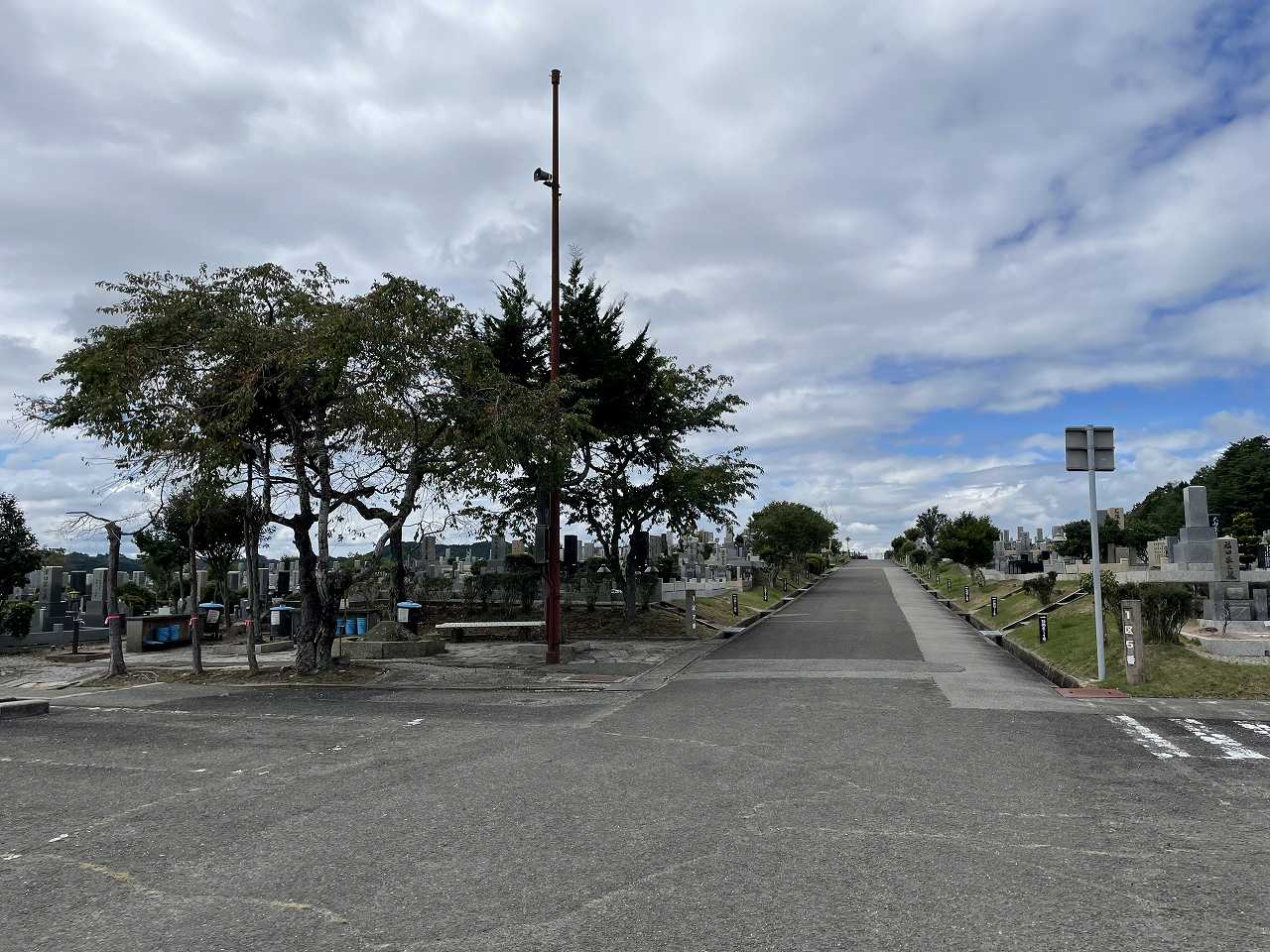 1区8番駐車場からの風景②