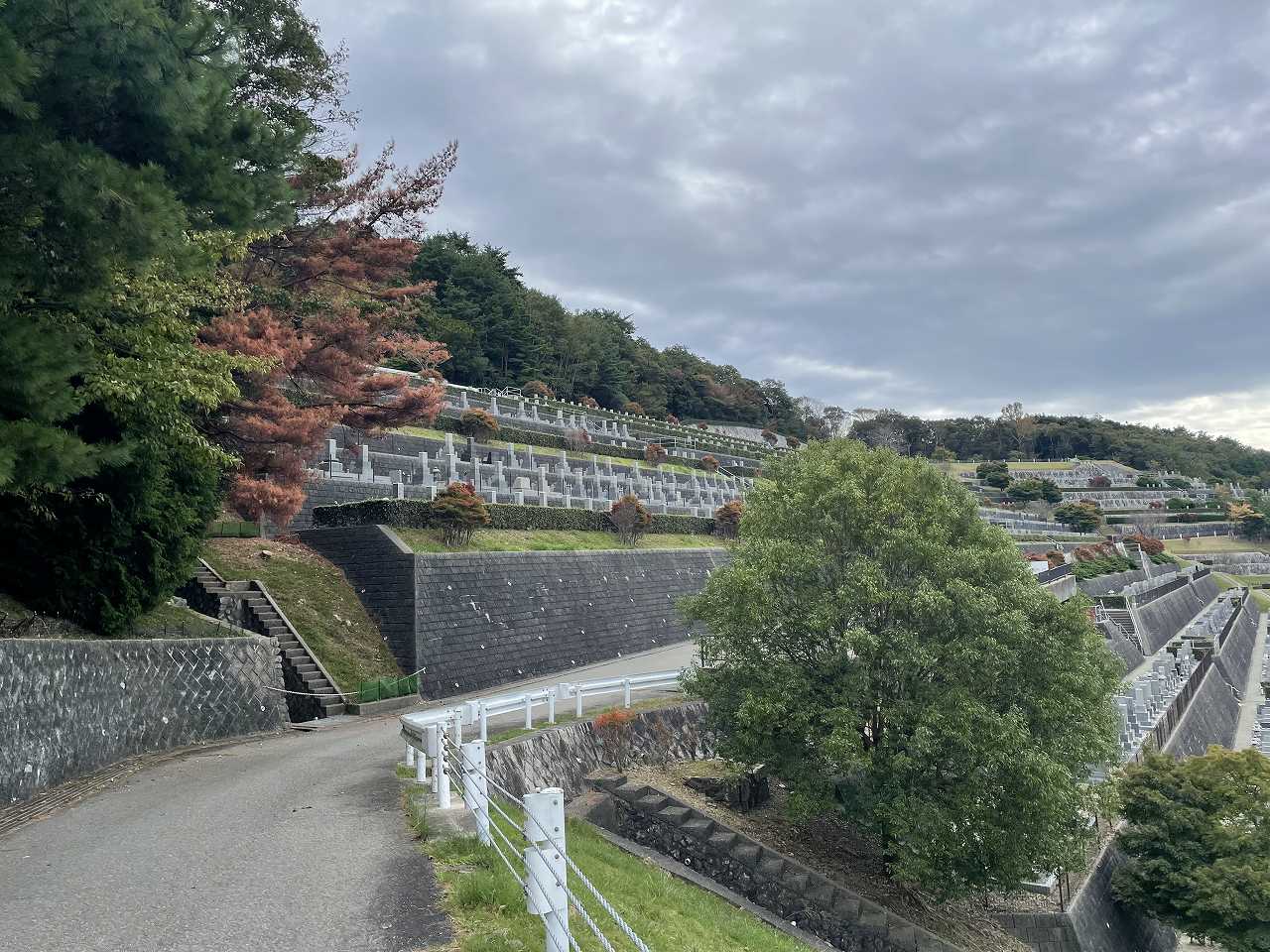 階段墓所・７区墓風景③