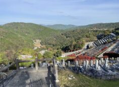 階段墓所・7区上段駐車場からの風景②